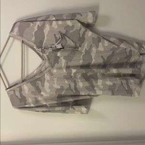 Tan camo shirt from Express NEW
